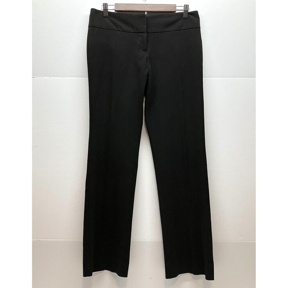 Kenneth Cole New York Womens Black Dress Pants Stretch Size 4 Short 29" inseam